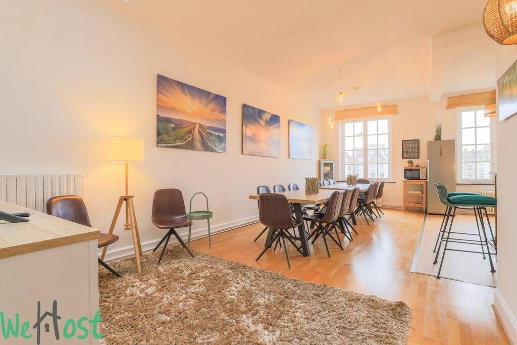 La Porte Verte, Superbe Triplex 16P Arras Exterior foto